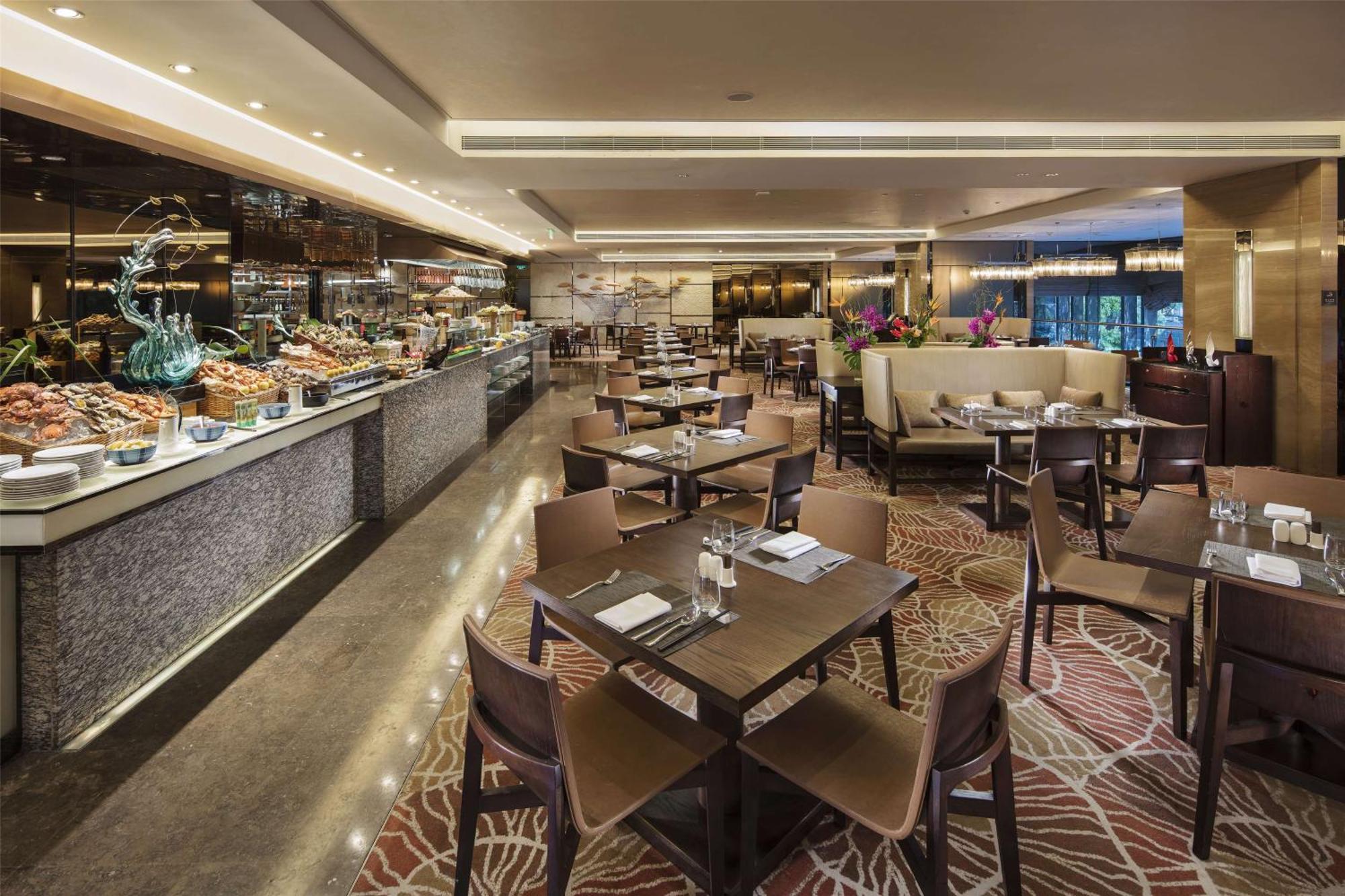 فندق هيلتون قوانغتشو تيانهي المظهر الخارجي الصورة The Club Lounge at the Fairmont