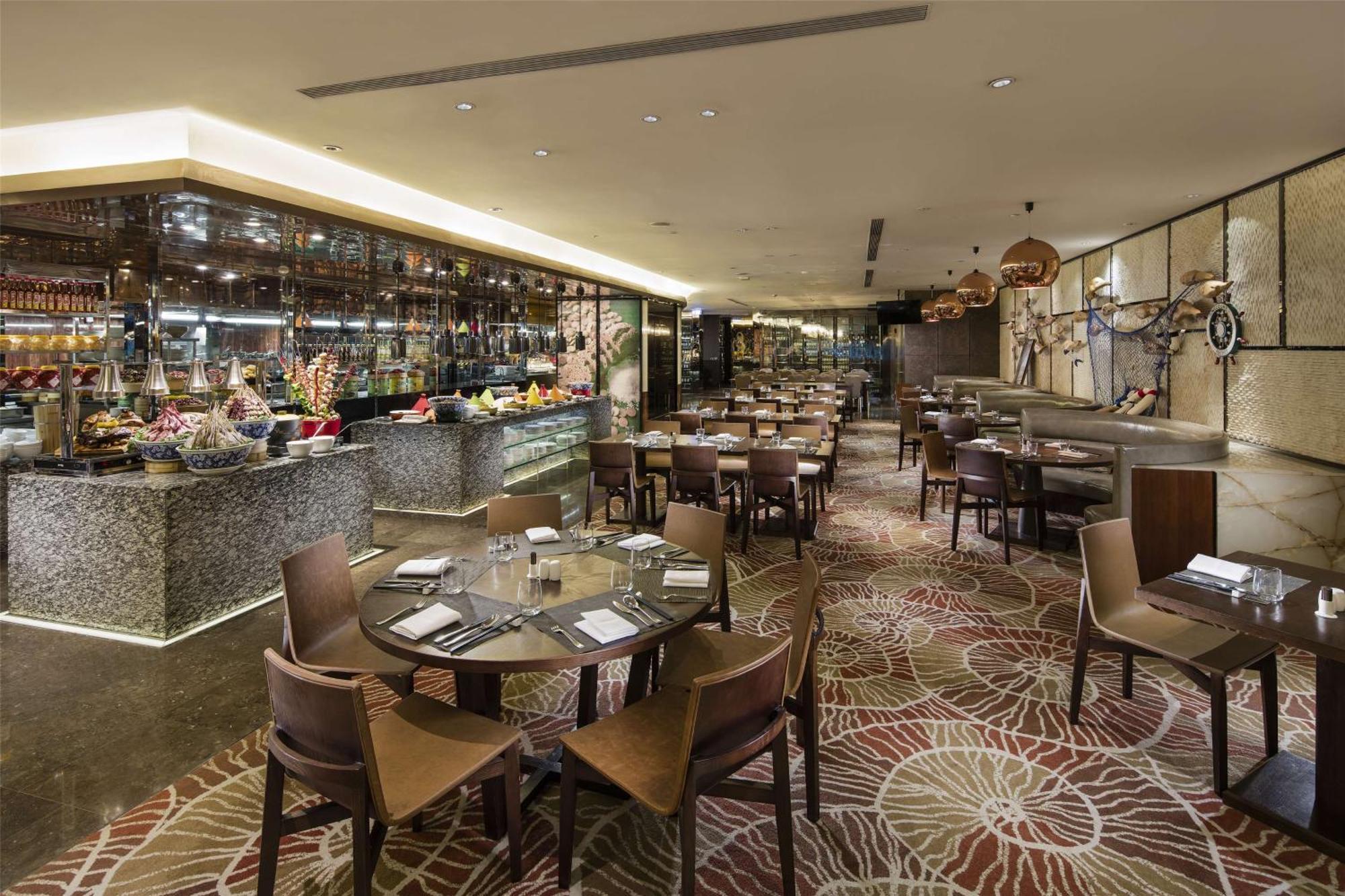 فندق هيلتون قوانغتشو تيانهي المظهر الخارجي الصورة The restaurant